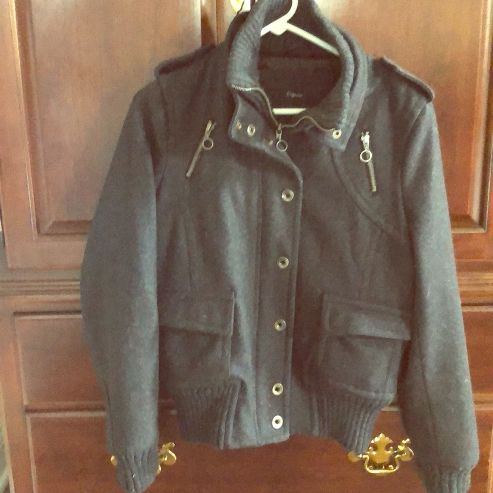 Warm Moto bomber jacket